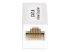 IN-CAT6-COUPLER-U1 - StarTech.com Coupleur RJ45, Connecteur Cat6 en Ligne, Adaptateur T568 F/F - Côté gauche
