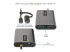 109B-USBC-HDMI - StarTech.com Adaptateur USB-C vers Double HDMI - Multi-angles