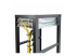 CMHOOK1UN - StarTech.com Anneau Métallique Gestion de Câbles Vertical pour Racks de Serveur 1U - Angle droit