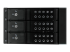 HSB3SATSASBA - StarTech.com Rack Backplane Mobile en Aluminum Sans Tiroir pour 3 Disque Dur SAS II/SATA III 6Gbps, Hot Swap avec Ventilateur et Serrure - De face