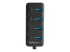 HB30A4AIB - StarTech.com Hub USB 3.0 à 4 ports avec interrupteurs marche/arrêt pour chaque port USB - Gros plan