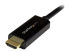 DP2HDMM2MB - StarTech.com Câble adaptateur DisplayPort vers HDMI de 2 m - Angle droit