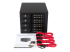 HSB4SATSASBA - StarTech.com Rack amovible / Backplane sans tiroir pour 4x HDD SAS II / SATA III 6Gb/s de 3,5" avec échange à chaud - De face