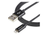 USBLT1MB - StarTech.com Câble Apple Lightning vers USB pour iPhone 5 / iPod / iPad de 1 m - Gros plan