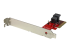PEX4SFF8643 - StarTech.com Adaptateur PCI Express x4 vers SFF-8643 pour SSD U.2 PCIe NVMe - Angle gauche