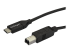 USB2CB2M - StarTech.com Câble USB-C vers USB-B de 2 m - Gros plan