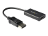 DP2HD4K60H - StarTech.com Adaptateur DisplayPort vers HDMI 4K 60 Hz avec HDR - Angle droit