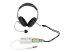 MUYHSMFFADW - StarTech.com Adaptateur casque avec prises écouteur / microphone séparées - De face