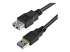 USB3SEXT2MBK - StarTech.com Câble d'extension USB 3.0 SuperSpeed de 2m - Gros plan