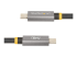 CC1M-40G-USB-CABLE - StarTech.com Câble USB4 de 1m, Câble USB-C Certifié par l'USB-IF, 40 Gbps - Gros plan