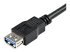 USB3SEXT2MBK - StarTech.com Câble d'extension USB 3.0 SuperSpeed de 2m - Gros plan