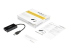 USB31000S2H - StarTech.com Adaptateur réseau USB 3.0 vers Gigabit Ethernet avec hub USB 3.0 à 2 ports (USB31000S2H) - Angle gauche