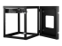 RK1219WALLOH - StarTech.com Rack Réseau Mural 12U à 4 Montants, Rack Serveur à Charnières 19" avec Profondeur de Montage 19.8", Rack de Données Mural pour IT/AV/Panneau de Patch/Equipement IT - Retour