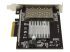 PEX10GSFP4I - StarTech.com Carte réseau PCI Express - Côté droit