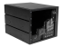 HSB4SATSASBA - StarTech.com Rack amovible / Backplane sans tiroir pour 4x HDD SAS II / SATA III 6Gb/s de 3,5" avec échange à chaud - Angle gauche