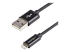 USBLT1MB - StarTech.com Câble Apple Lightning vers USB pour iPhone 5 / iPod / iPad de 1 m - Angle gauche