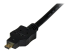 HDDDVIMM1M - StarTech.com Câble Adaptateur Micro HDMI® vers DVI-D M/M pour Tablet et Smartphone, 1x Micro HDMI (Type D) Mâle, 1x DVI-D (18+1) Mâle - Gros plan