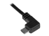 USBAUB50CMLA - StarTech.com Câble USB vers Micro USB coudé à angle gauche de 50 cm - Gros plan