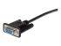 MXT1003MBK - StarTech.com Câble série DB9 RS232 noir en liaison directe 3 m - M/F - Gros plan
