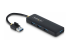 H5A4A-USB-HUB - StarTech.com 4-Port USB-A Hub, 5Gbps, Bus Powered, Small Travel Mini Hub - Angle droit