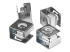 CLPSCRW1032 - StarTech.com Vis et écrous clip 10-32 pour rack serveur - De face