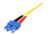 SMFIBLCSC1 - StarTech.com Câble patch à fibre optique duplex monomode 1 m LC - Gros plan