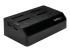 SDOCK4U33 - StarTech.com Dock pour Disques Durs 4 Baies USB 3.0 à 2,5/3,5" SATA III - Angle gauche