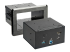 KITBZDOCK - StarTech.com StarTech.com KITBZDOCK Boîtier de connectivité escamotable avec station d'accueil - Angle gauche