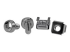 CABSCREWM62 - StarTech.com Paquet de 100 Vis et Ecrous Cages M6 pour Rack ou Armoire Serveur - Retour