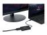 USB32DPES2 - StarTech.com Adaptateur USB 3.0 vers DisplayPort 4K 30Hz - Angle droit