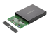 SM22BU31C3R - StarTech.com Boîtier USB 3.1 (10 Gb/s) dual slot pour SSD M.2 SATA avec RAID - Angle gauche