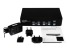 SV431DVIUAHR - StarTech.com Commutateur KVM 4 Ports DVI USB, Audio Montage en Rack- Switch KVM - De face