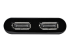 USB32DP24K60 - StarTech.com Adaptateur USB 3.0 vers double DisplayPort 4K 60 Hz - Côté droit