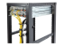 CMHOOK1U - StarTech.com Anneau Métallique Gestion de Câbles Vertical pour Racks de Serveur 1U - Angle droit